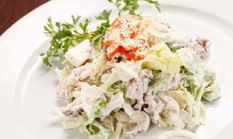 Рецепт салата грибная поляна