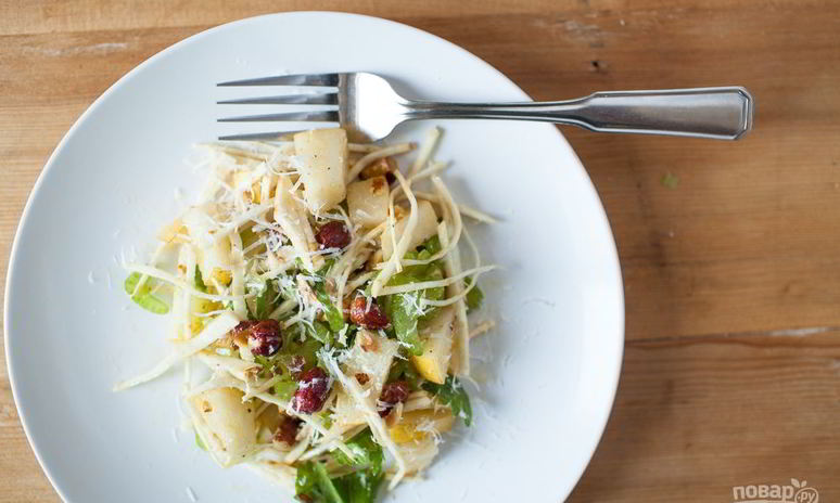 Рецепт салата из сельдерея корневого