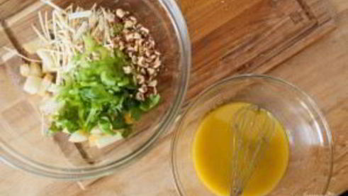 салат из сельдерея корневого