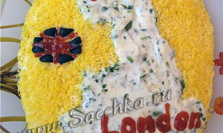 Рецепт салата министерского