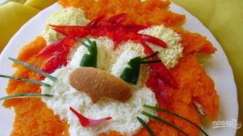 салат на день рождения