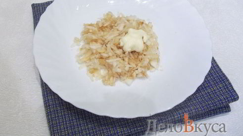 салат овечка на новый год