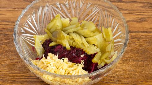 салат пиковая дама