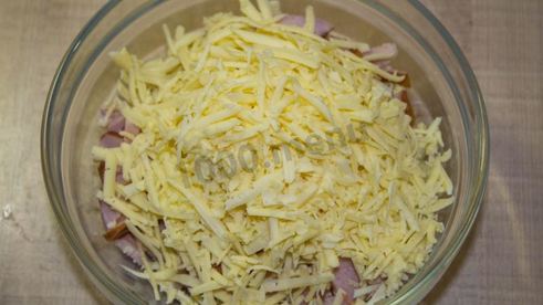 картошка под шубой в духовке