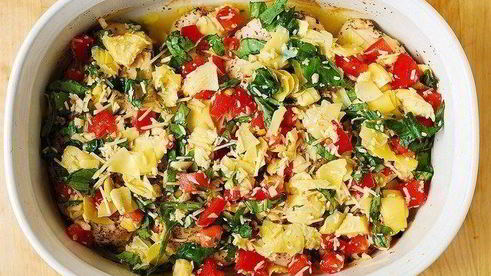 куриное филе под шубой