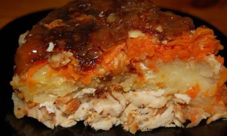 Рецепт курицы под шубой