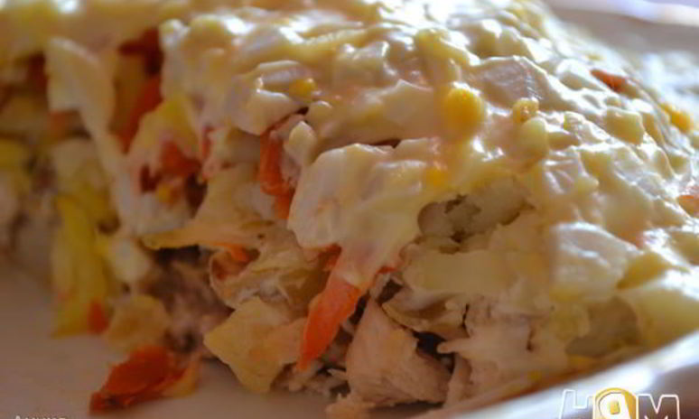 Рецепт курочки под шубой