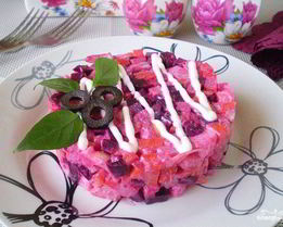 Ленивая селедка под шубой