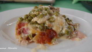 Ломбардская запеканка Индейка под шубой