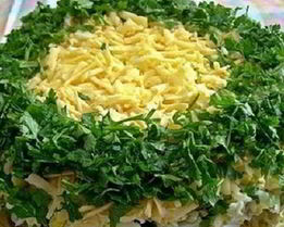 Салат Грибы под шубой