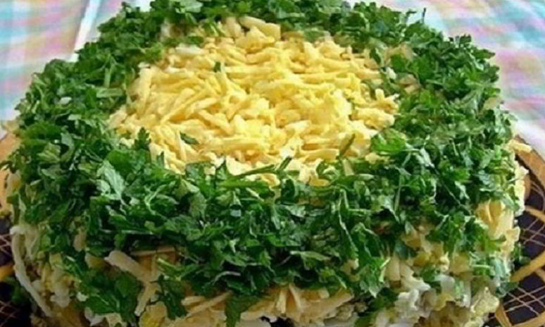 Рецепт салата грибы под шубой