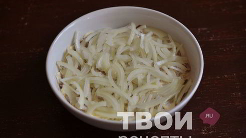 салат мясо под шубой