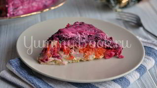 Салат сельдь под шубой