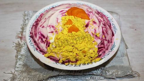 сельдь под шубой петух