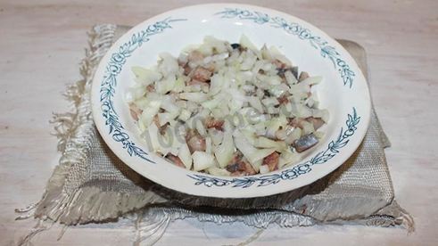 сельдь под шубой петух