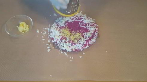 сельдь под шубой с яблоком