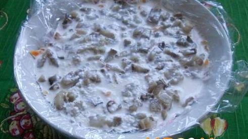 сельдь под шубой с желатином