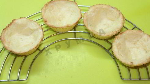 сельдь под шубой в картофельных тарталетках