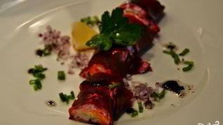 Селедка под шубой с горчичным соусом