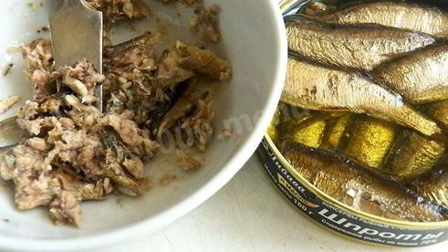 шпроты под шубой