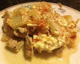 Свинина под шубой в духовке