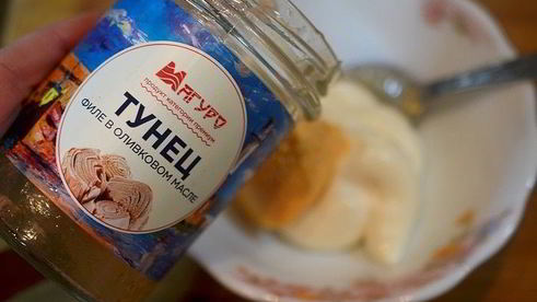 тунец под шубой