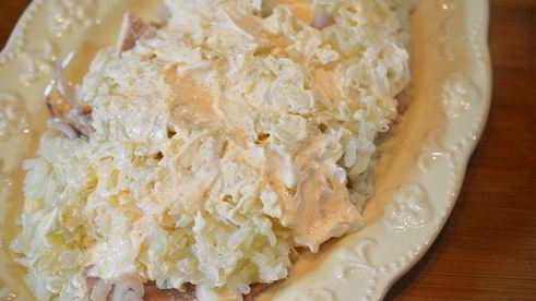 тунец под шубой