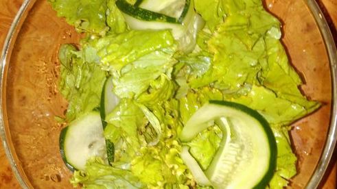 салат с тунцом и кус кусом