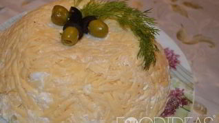 Салат со скумбрией холодного копчения