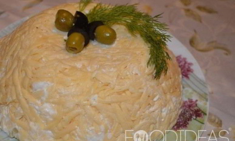 Рецепт салата со скумбрией холодного копчения