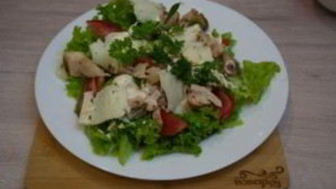 салат цезарь с курицей классический простой