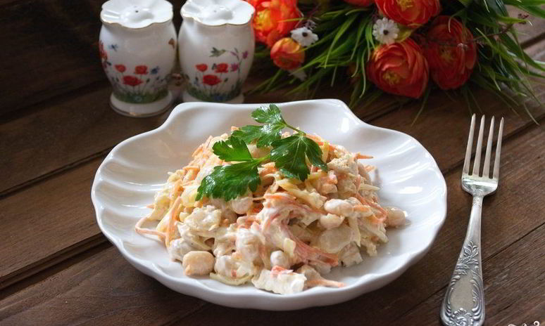 Рецепт салата удача