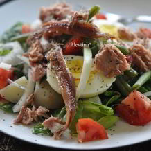 Салаты с фасолью