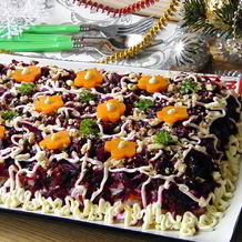 Салаты с селедкой