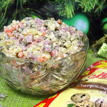 Салаты с ветчиной