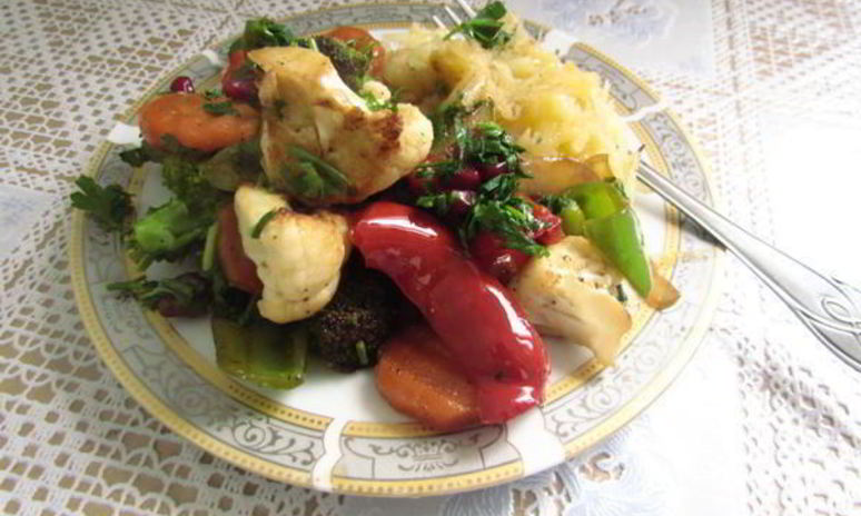 Рецепт теплого салата весеннего