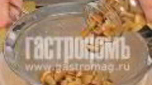 салат винегрет с маринованными опятами