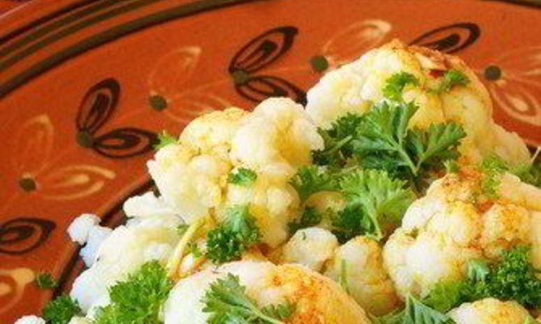 Рецепт цветной капусты с горчично-эстрагоновым винегретом