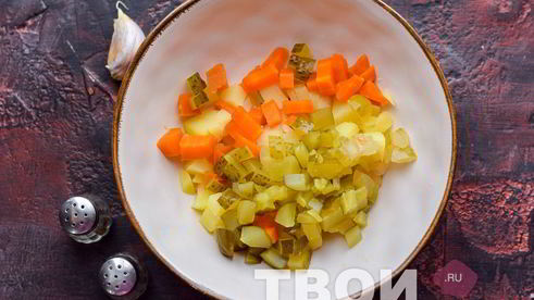 винегрет с сельдью