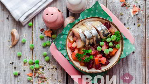 винегрет с сельдью