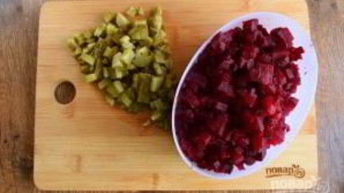 винегрет в лаваше