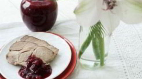 брусничный соус