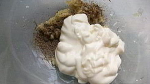 чесночный соус с майонезом