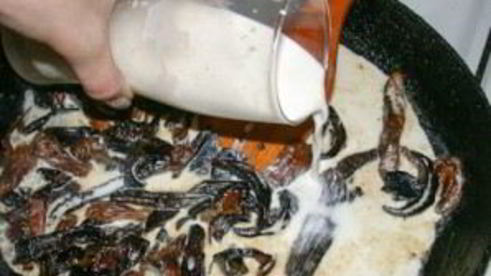 грибной соус к макаронам