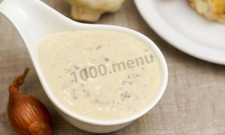Рецепт грибного соуса с шампиньонами и сливками