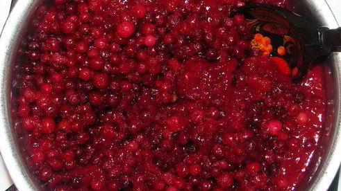 клюквенно-брусничный соус