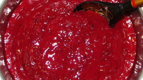 клюквенно-брусничный соус