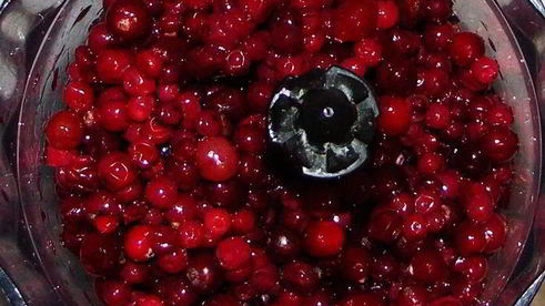 клюквенно-брусничный соус