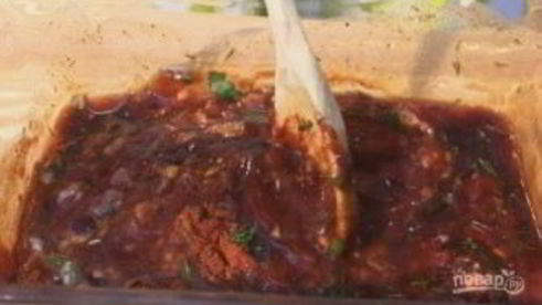 курица на гриле с соусом барбекю