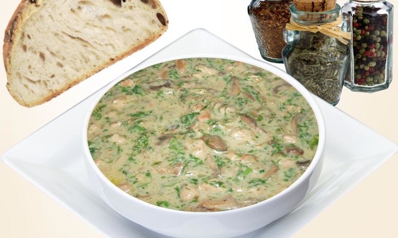 Рецепт сливочного соуса с грибами в мультиварке